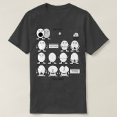 エッグマンゲー食べ物を与えムエッグゲームITYSL Tシャツ (デザイン正面)