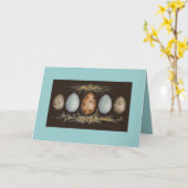 エッグマーチカード カード (黄色い花)