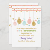 エッグモバイル妊娠の発表 シーズンカード (正面/裏面)