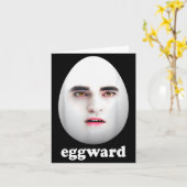 エッグワード面白ミーム カード (黄色い花)