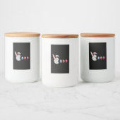 エッグ狩りイースターバニー フードラベル (ボトル)