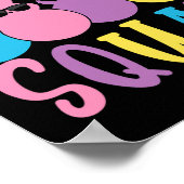 エッグ狩りスクワッドクルーファミリーハッピーイースターバニー ポスター (角)