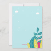 エッグ狩り復活祭 招待状 (裏面)