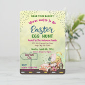 エッグ狩り招待状 招待状 (スタンド正面)