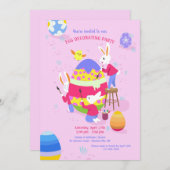 エッグ飾ズ 招待状 (正面/裏面)