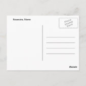 エッサウイラシティの壁ビュー ポストカード (裏面)