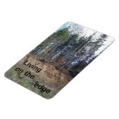 エッジに住む柔軟なフォトマグネット マグネット (左側)