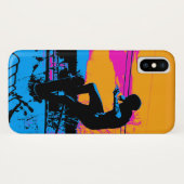 エッジに立つスケートボーダー Case-Mate iPhoneケース (裏面(横))