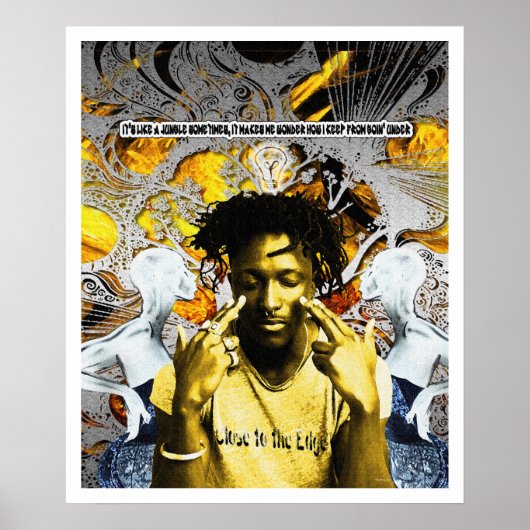 エッジに近い ポスター (正面)