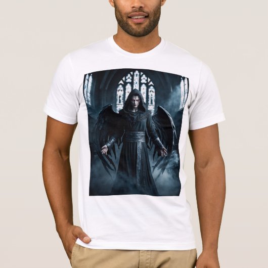 エッジのあるダークエンジェル Tシャツ (正面)