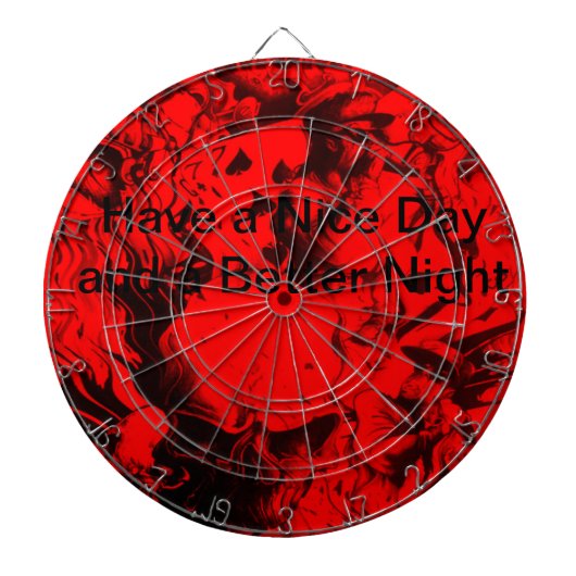 エッジアートデザインアメージングスケイザークオリティダーツボード ダーツボード (正面)