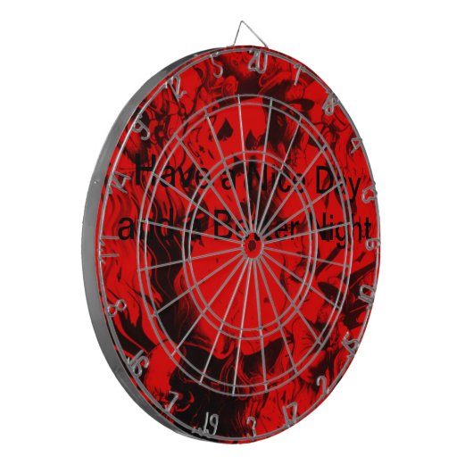 エッジアートデザインアメージングスケイザークオリティダーツボード ダーツボード (正面左)