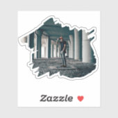 エッジィ アブストラクト ティアード フォト シール (シート)