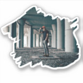 エッジィ アブストラクト ティアード フォト シール (正面)