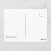 エッジウォータービーチハウスハガキ ポストカード (裏面)