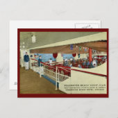 エッジウォータービーチホテルシカゴヴィンテージ ポストカード (正面/裏面)