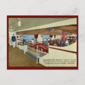 エッジウォータービーチホテルシカゴヴィンテージ ポストカード (正面)