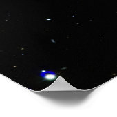 エッジオン緩和曲線銀河系NGC 253 ポスター (角)