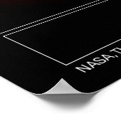 エッジオン銀河系NGC 4013ハッブル望遠鏡 ポスター (角)