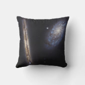 エッジオン銀河系Ngc 4302 & Tilt銀河系Ngc 4298 クッション (裏面)