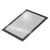 エッジオン銀河系Ngc 4302 & Tilt銀河系Ngc 4298 ノートパッド (アングル)