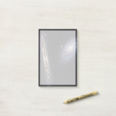 エッジオン銀河系Ngc 4302 & Tilt銀河系Ngc 4298 ポストイット (デスク上)