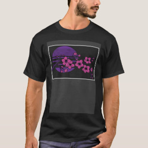 エッジソフトグランジさくらんぼ日本のブロッサムツリーエスト Tシャツ