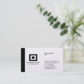 エッジパール – 黒 名刺 (スタンド正面)