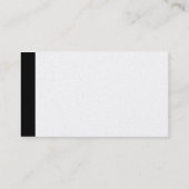 エッジパール – 黒 名刺 (裏面)