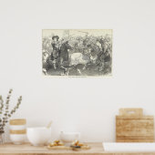 エッジヒルの戦いでのルパート王子 ポスター (キッチン)