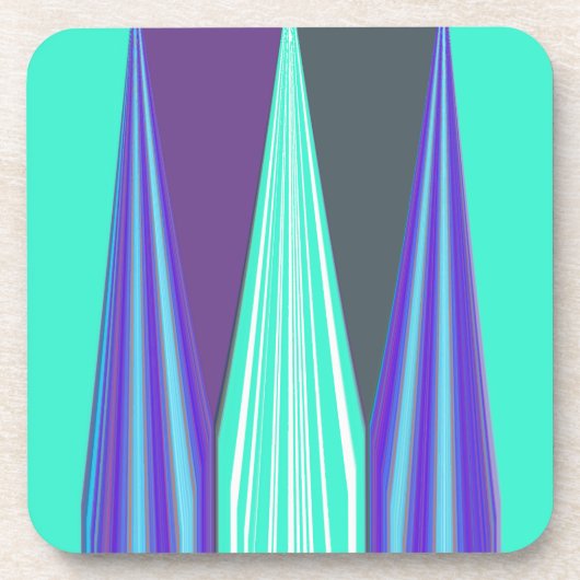 エッジブルーアート コースター (正面)