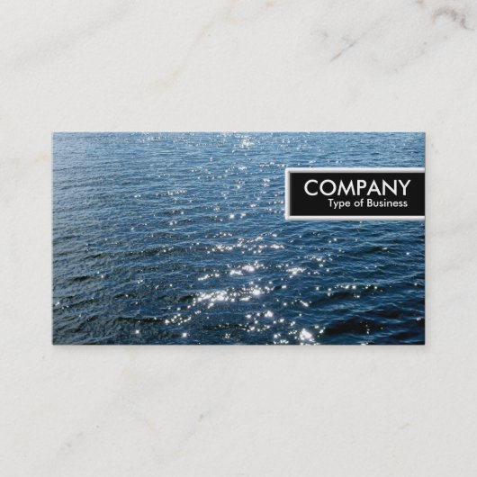 エッジラベルきらめく – 水02 名刺 (正面)