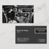 エッジラベルクラシック- Motorbike Engine II 名刺 (正面/裏面)