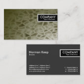 エッジラベル – おいしいマンナ 名刺 (正面/裏面)