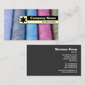 エッジラベル – コットンリール 名刺 (正面/裏面)