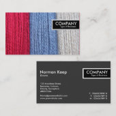 エッジラベル-ダーニングねじ 名刺 (正面/裏面)