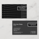 エッジラベル – トーンコーナー 名刺 (正面/裏面)