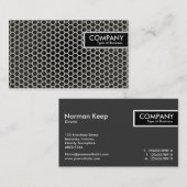 エッジラベル – ハニカムウォーム 名刺 (正面/裏面)