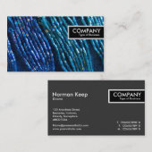 エッジラベル – ビード組 名刺 (正面/裏面)