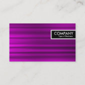 エッジラベル – ブラシ付きマゼンタテクスチャ 名刺 (裏面)