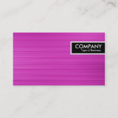 エッジラベル – ブラシ付きマゼンタテクスチャ 名刺 (裏面)