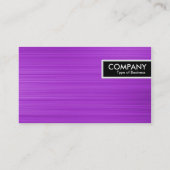 エッジラベル – ブラシ付き紫色のテクスチャ 名刺 (裏面)