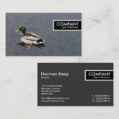 エッジラベル – マラードダック 名刺 (正面/裏面)