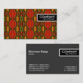 エッジラベル-レトロパターン 名刺 (正面/裏面)