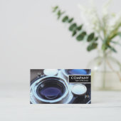 エッジラベル-ヴィンテージTLRカメラ 名刺 (スタンド正面)