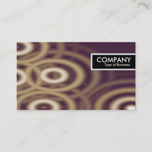 エッジラベル – 係数「O」 名刺 (正面)