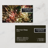 エッジラベル – 光ファイバ 名刺 (正面/裏面)