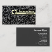 エッジラベル – 抽象芸術181112 名刺 (正面/裏面)