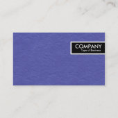 エッジラベル – 青い絵を描紙テクスチャ 名刺 (裏面)