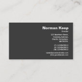 エッジラベル – TLRヴィンテージ 名刺 (裏面)